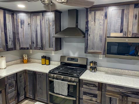 Custom-Made Amish Solid Wood Kitchen Cabinets | Heritage Kitchens ...